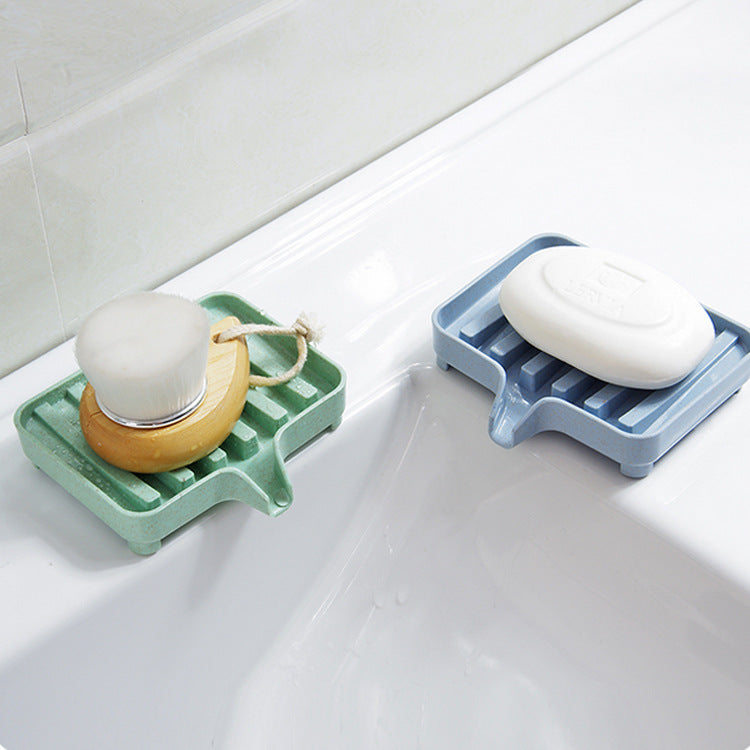 Creative Plastic Soap Dish With Drainage Design