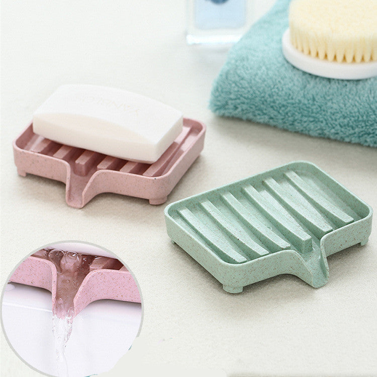 Creative Plastic Soap Dish With Drainage Design