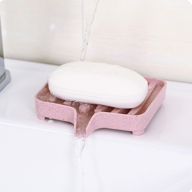 Creative Plastic Soap Dish With Drainage Design