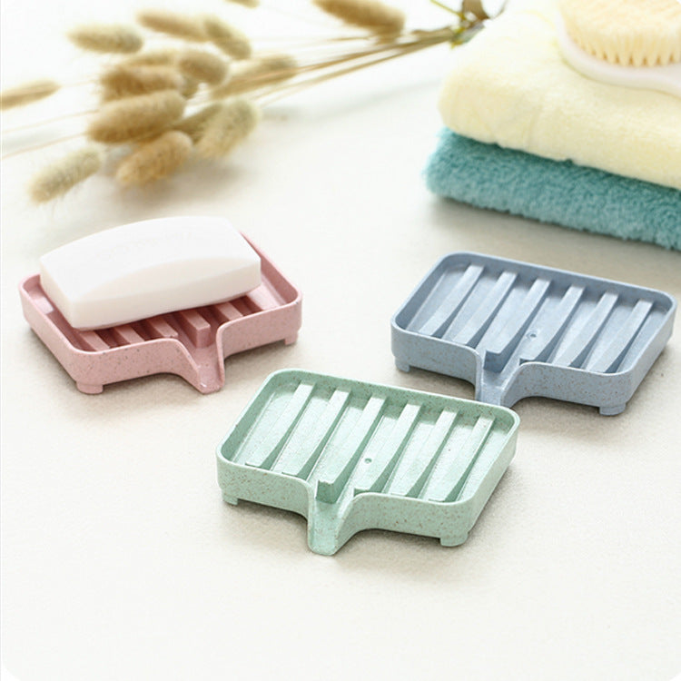 Creative Plastic Soap Dish With Drainage Design