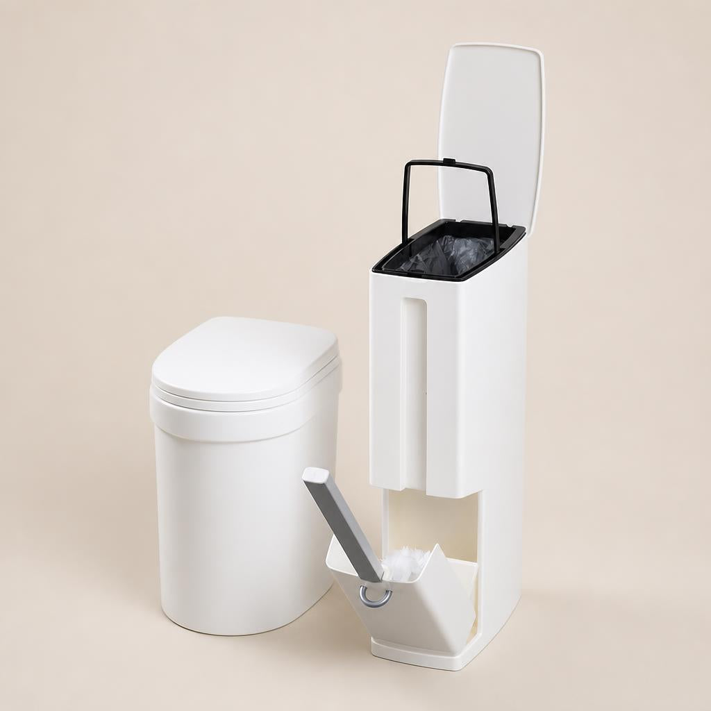 Set Brosse WC et Poubelle