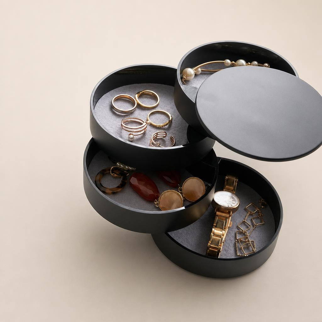 Boîte à Bijoux Organisateur Multiusage
